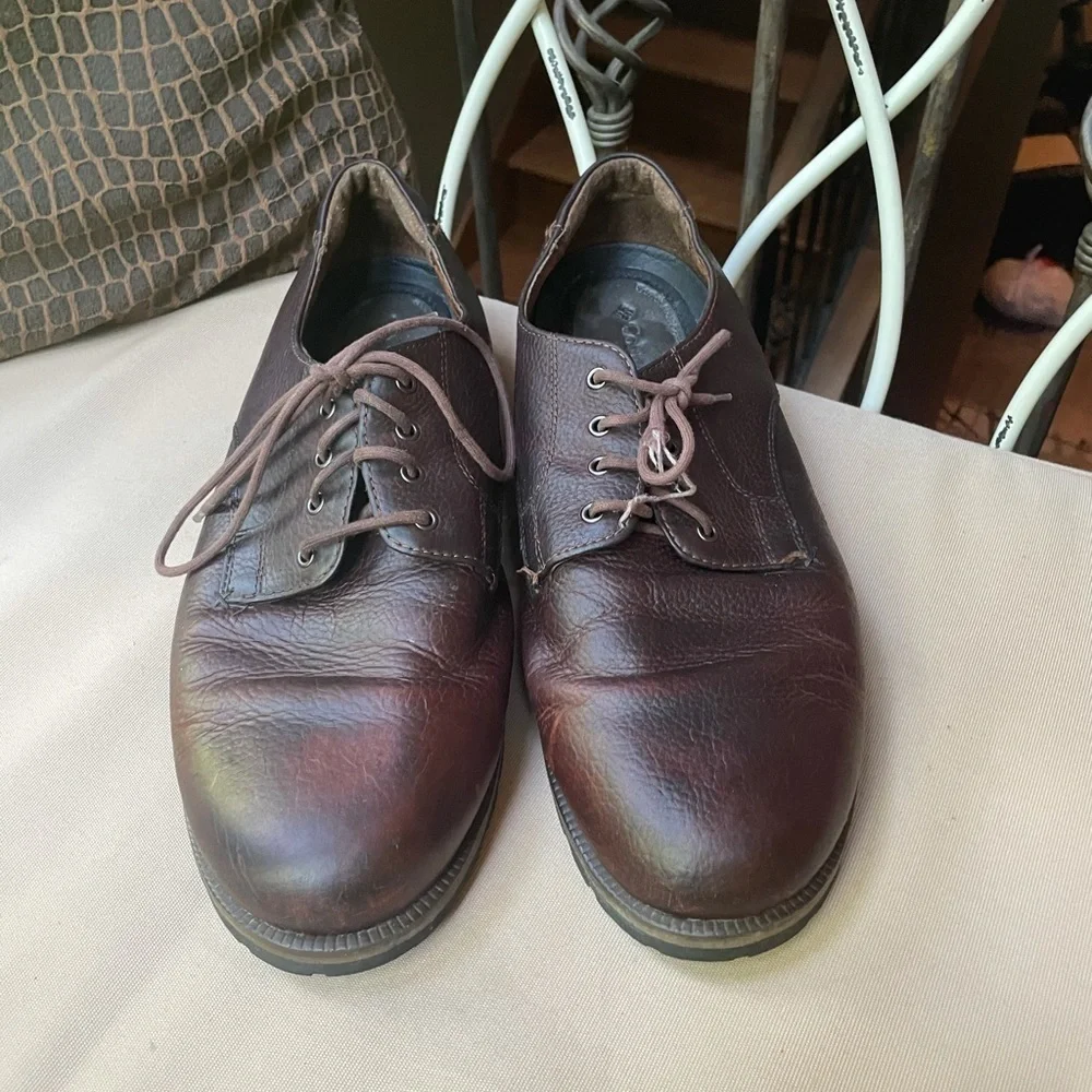 Columbia‎ Salmon Harbor Leather Derby Shoe Brown 14